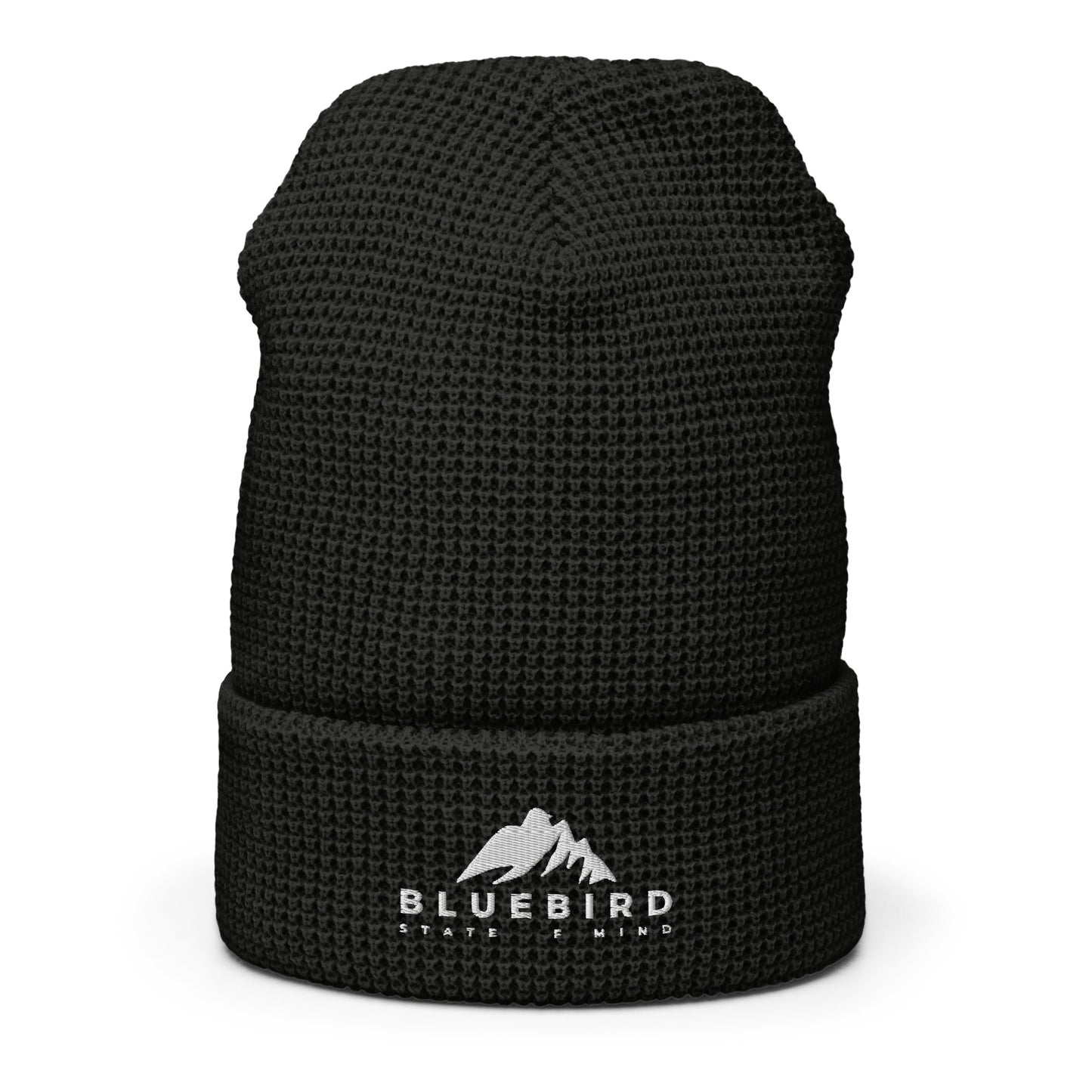 Bluebird Waffle Beanie - Black