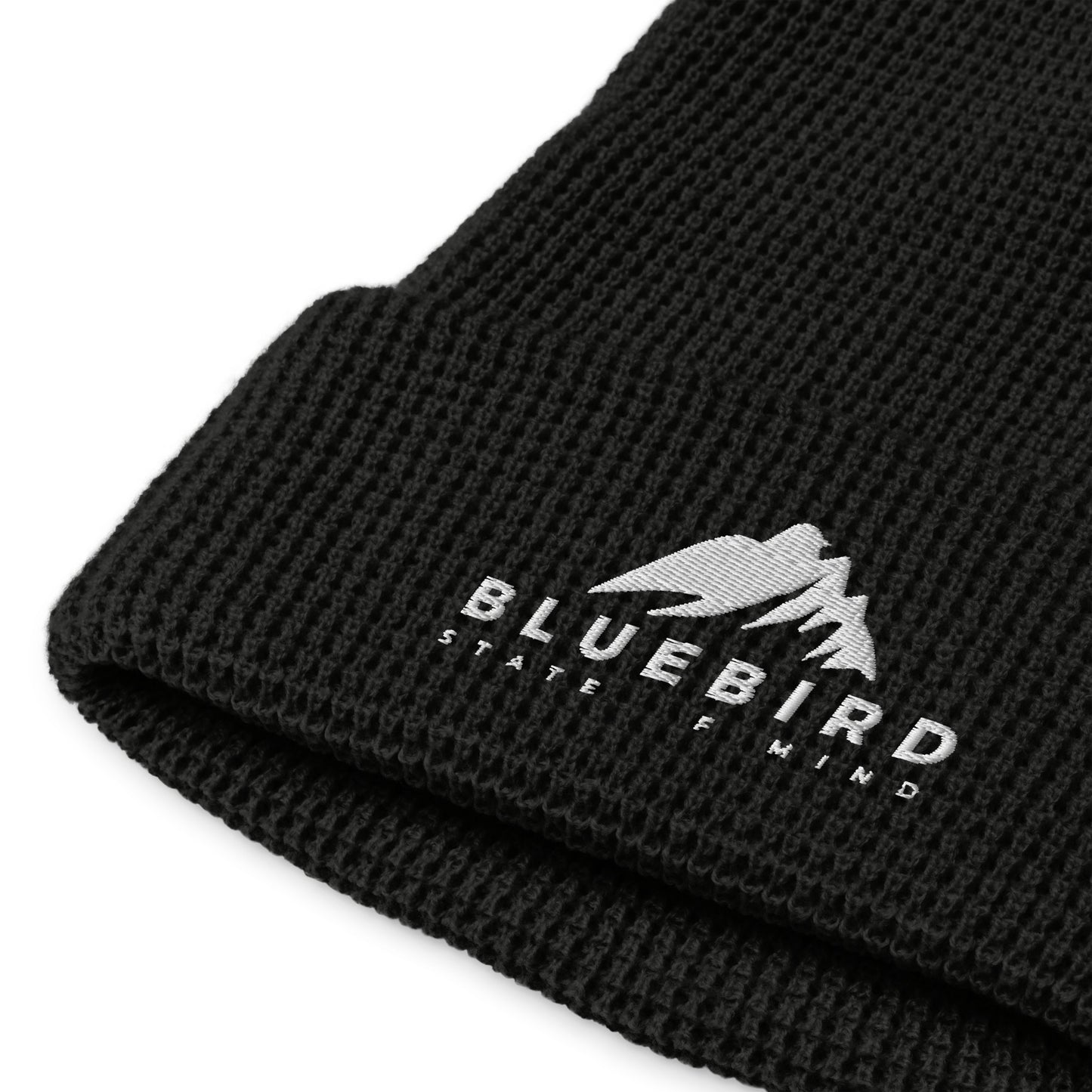 Bluebird Waffle Beanie - Black